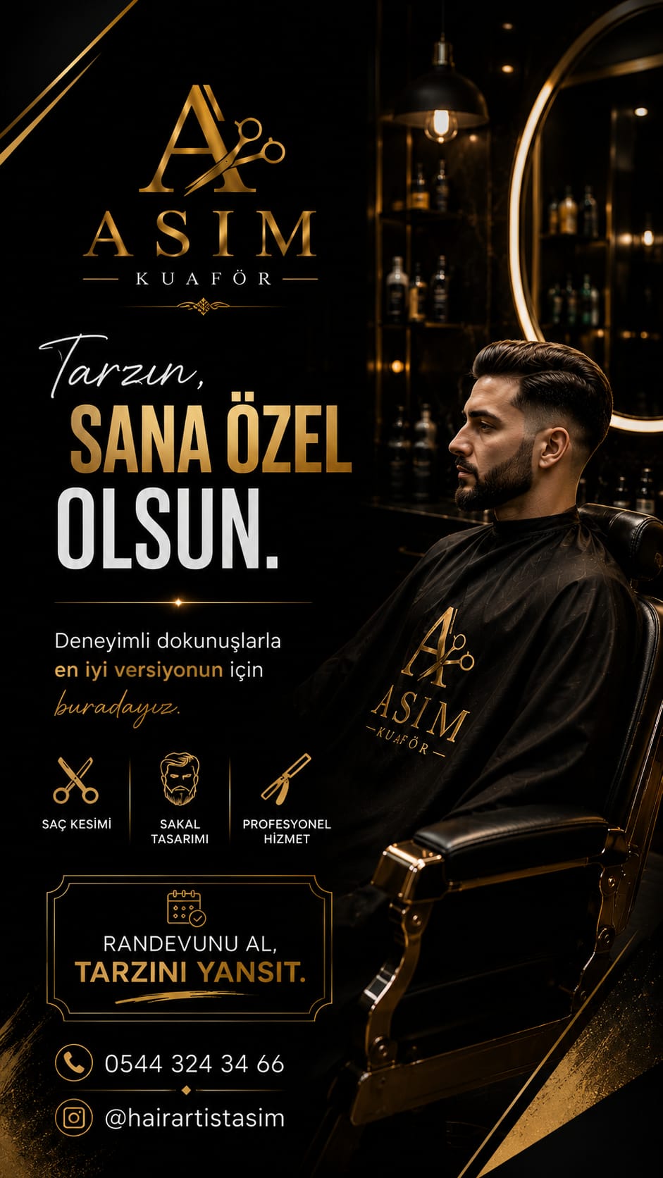Asım Kuaför Çalışma 2